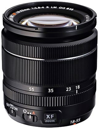 Fujinon  XF18-55mm F2.8-4 R LM Black