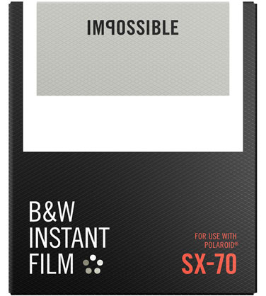 Polaroid Impossible SX70 B&W film (8) - Best Available Image