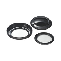 FUJI  FINEPIX  X20 LENS HOOD  &  FILTER - Best Available Image