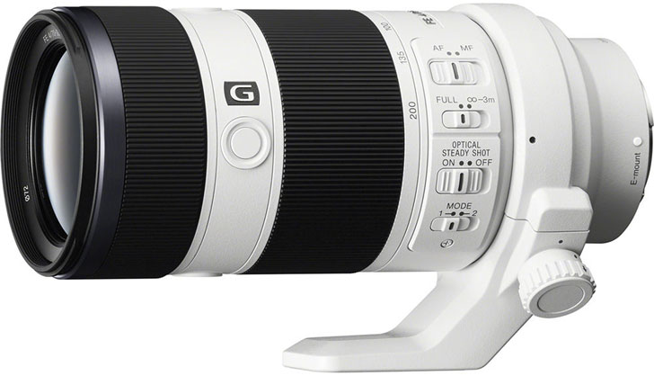 Sony 70-200mm f4 G OSS Lens FE mount