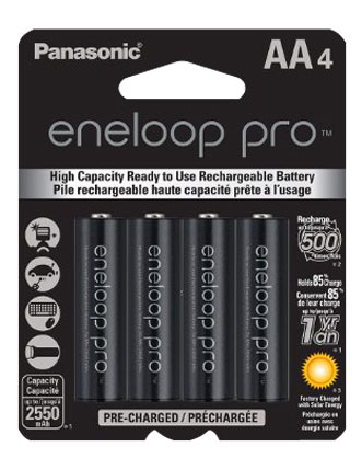 Pana ENELOOP  Pro AA 4pk ReChargeable - Best Available Image
