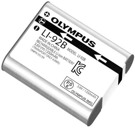 Olympus LI-92B Lithium Ion Battery - Best Available Image