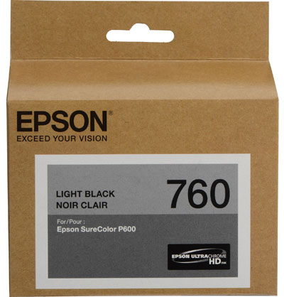 Epson T7607 Light Black Ink SC-P600 - Best Available Image