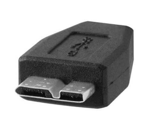 1011406_A.jpg - Tether Tools USB 3.0 OTG Adapter Micro B Male A Female