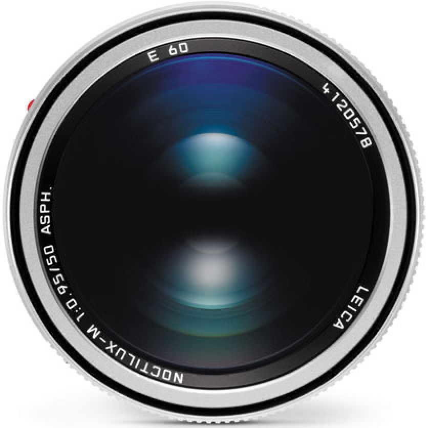 Leica Noctilux-M 50mm f/0.95 ASPH Lens (Silver)