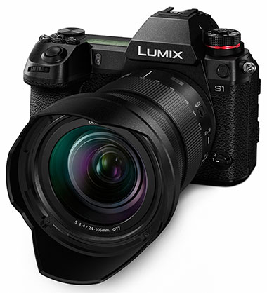 Panasonic Lumix DC-S1 Mirrorless Camera with 24-105mm Lens