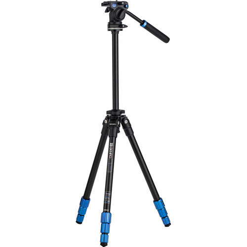 1015816_B.jpg - Benro SLIM Video Tripod Kit (Aluminum) - Image 2