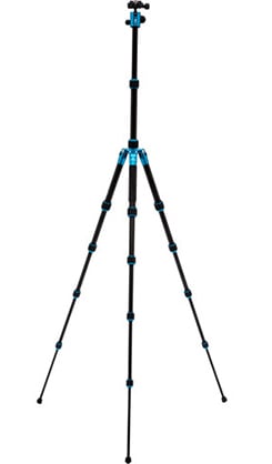 1016456_A.jpg - Benro Tripster Travel Tripod (0 Series, Blue, Aluminum) - Image 1
