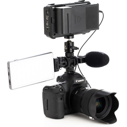 1018436_A.jpg - Benro MeVIDEO Livestream Triple Cold Shoe - Thumbnail 1