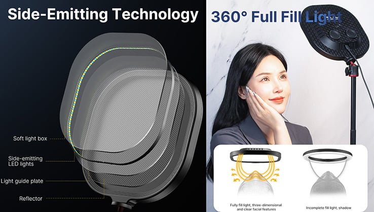 1018806_E.jpg - Ulanzi VIJIM K7 Desktop Led Light - Thumbnail 5