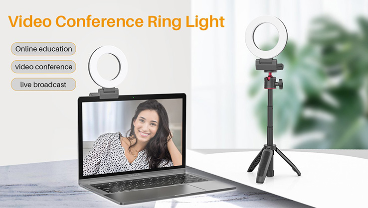 Ulanzi Vijim K11 Video Conference Ring Light Kit