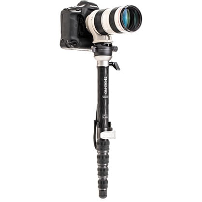 1018856_E.jpg - Benro MSDPL46C SupaDupa Carbon Fiber Monopod with Leveling Pan Head