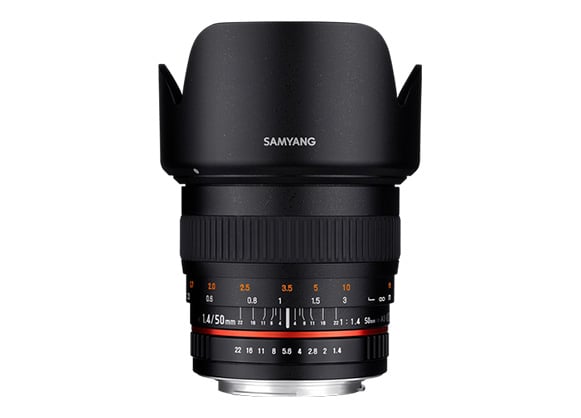 Samyang 50mm f/1.4 AS UMC Canon EF