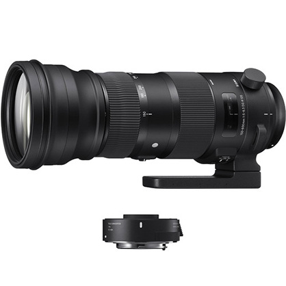 Sigma 150-600mm f/5-6.3 DG OS HSM Sports Lens TC-1401 1.4x Tele Kit for Nikon FX