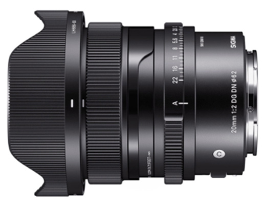 1019376_A.jpg - Sigma Sony E Full Frame Black 20mm f/2 DG DN Contemporary Lens - Image 1