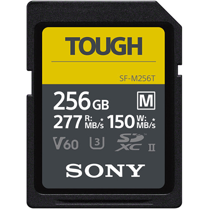 Sony 256GB SF-M Tough Series UHS-II SDXC Memory Card - Best Available Image