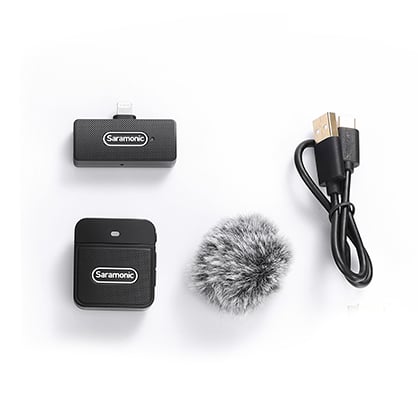 1019756_C.jpg - Saramonic Blink 100 B3 Wireless Microphone for iOS Lightning Device - Thumbnail 3
