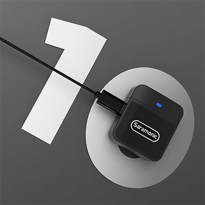 1019756_D.jpg - Saramonic Blink 100 B3 Wireless Microphone for iOS Lightning Device - Thumbnail 4