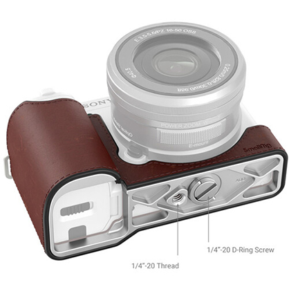 1019806_B.jpg - SmallRig Leather Half Case for Sony ZV-E10 3527 - Image 2