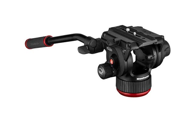 1020016_A.jpg - Manfrotto 540X Fluid Vidoe Head and 635 Fast Single Carbon Tripod - Image 1