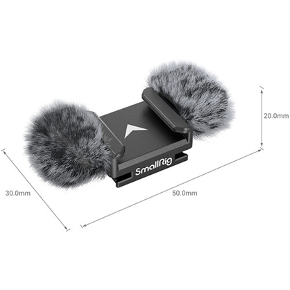 1020226_B.jpg - SmallRig Fuzzy Windbuster with Shoe Mount for Nikon Z30 3859 - Image 2