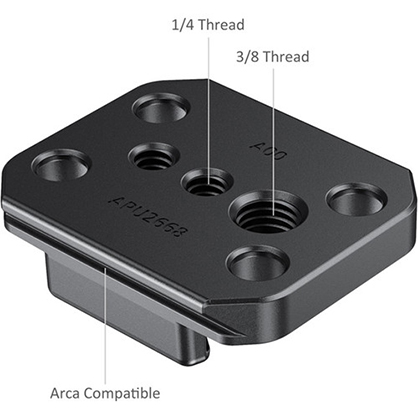 1020546_C.jpg - SmallRig GoPro Buckle to Arca-Style Quick Release Plate APU2688 - Image 3