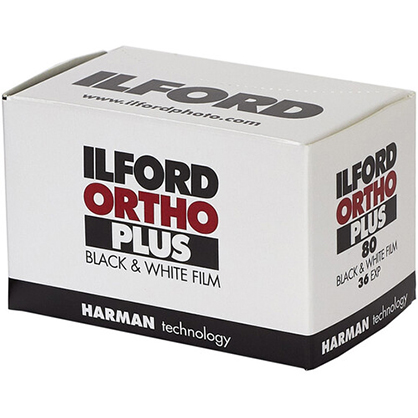 1021316_A.jpg - Ilford Ortho Plus Black and White Negative Film (35mm Roll Film, 36 Exposures) - Thumbnail 1