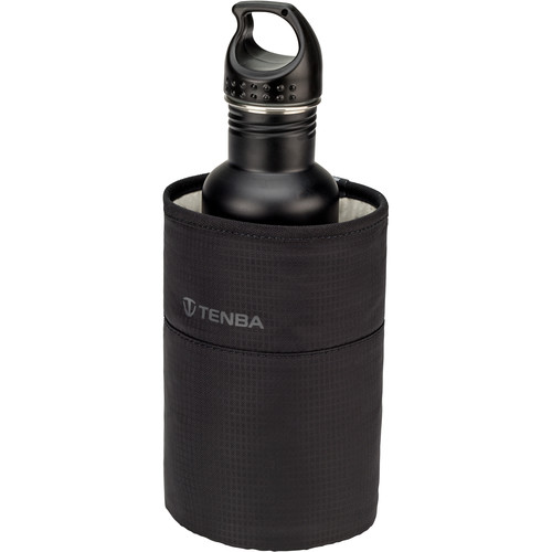 1021616_B.jpg - Tenba Insulated Water Bottle Pouch (Black) - Image 2