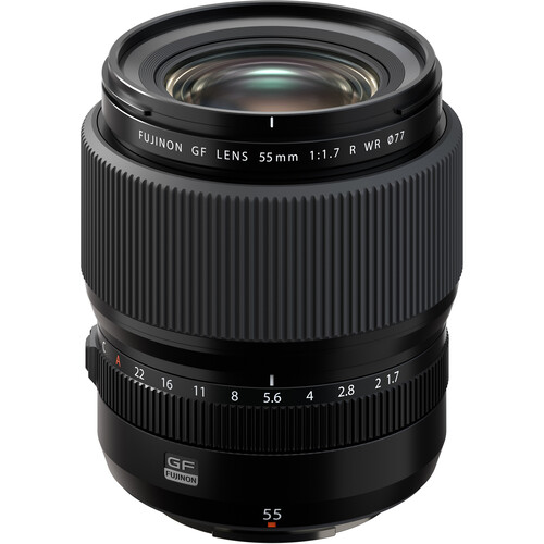 FUJIFILM GF 55mm f/1.7R WR Lens - Best Available Image
