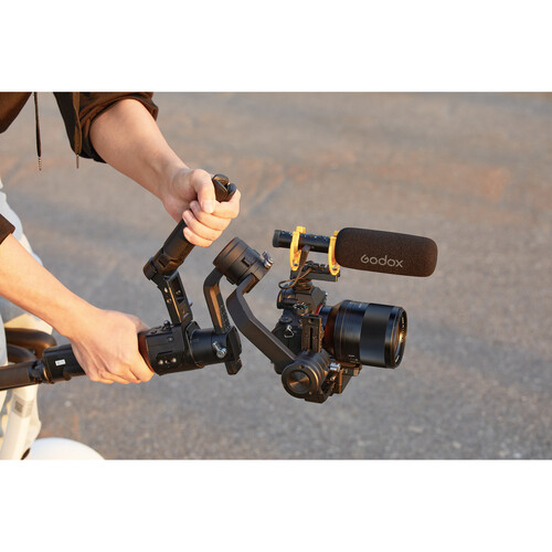 1021726_D.jpg - Godox VDS-M2 Supercardioid Camera-Mount Shotgun Microphone - Thumbnail 4