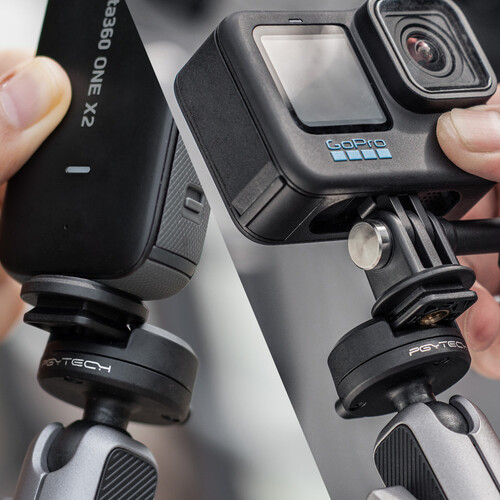 1021886_A.jpg - PGYTECH CapLock Action Camera Ball-Head Quick Release Set - Image 1