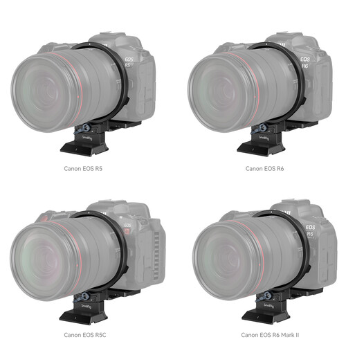 1021986_B.jpg - SmallRig Rotatable Horizontal-to-Vertical Mount Plate Kit Select Canon R Camera