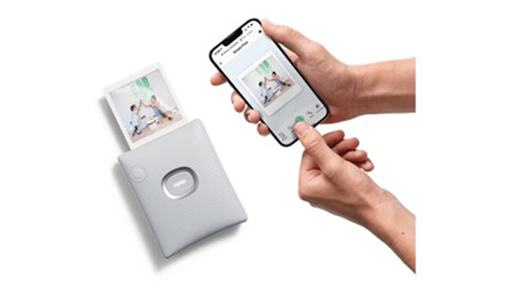 1022136_A.jpg - Instax Square Link Photo Printer - Ash White (2023 Ltd Ed Gift Pack) - Thumbnail 1