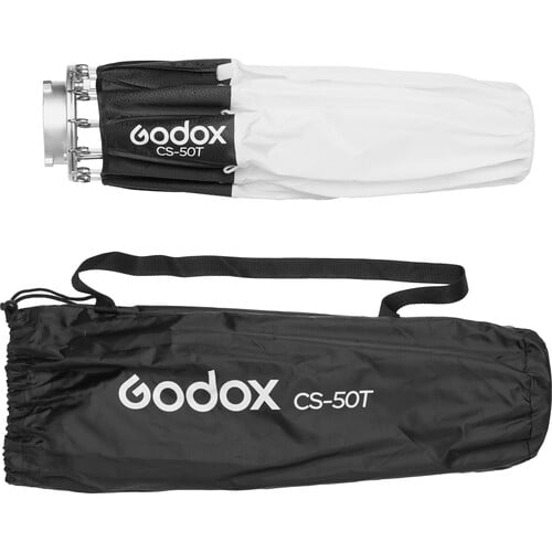 1022326_C.jpg - Godox CS-50T Lantern Softbox with Bowens Mount 50cm - Thumbnail 3