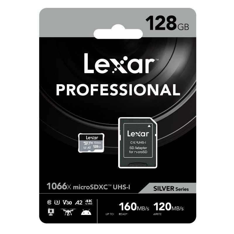 Lexar Professional 1066x microSDHC/SDXC UHS-I Card 128GB