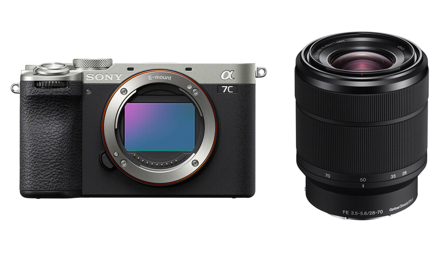Sony a7C II Mirrorless Camera + 28-70mm Lens Kit Silver