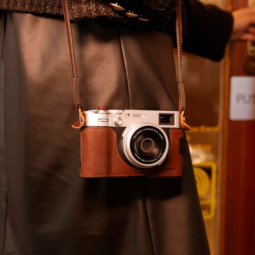 1022576_C.jpg - SmallRig Leather Case Kit Brown for FUJIFILM X100VI 4558 - Thumbnail 3