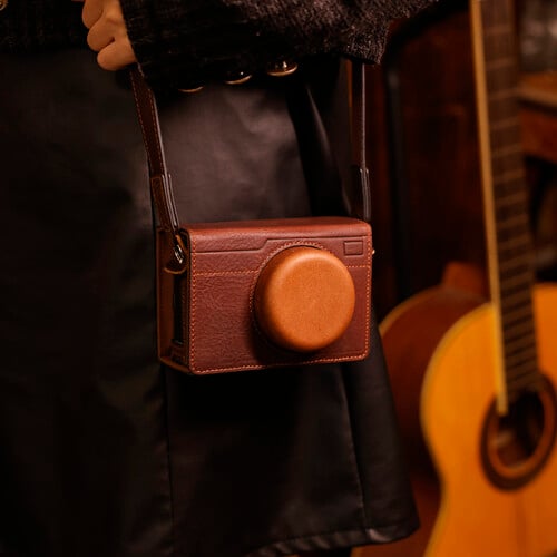 1022576_D.jpg - SmallRig Leather Case Kit Brown for FUJIFILM X100VI 4558 - Thumbnail 4