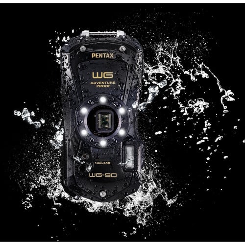 1022616_B.jpg - Ricoh Pentax WG-90 Digital Camera Black - Thumbnail 2