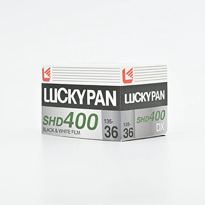 Lucky Pan SHD400 35mm Black and White Film 36EXP