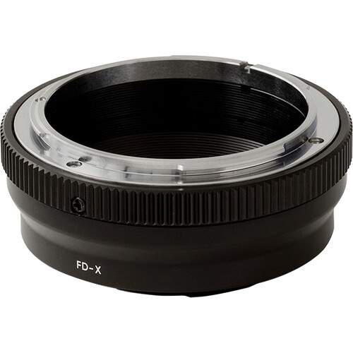 1022886_A.jpg - Urth Manual Lens Mount Adapter for Canon FD-Mount Lens to FUJIFILM X-Mount Body - Image 1