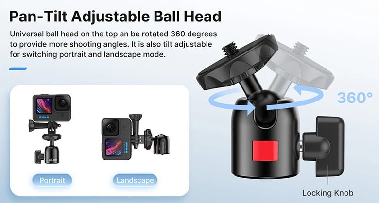 1023056_D.jpg - Ulanzi GO-001 Magnetic Mount for Action Cameras - Thumbnail 4