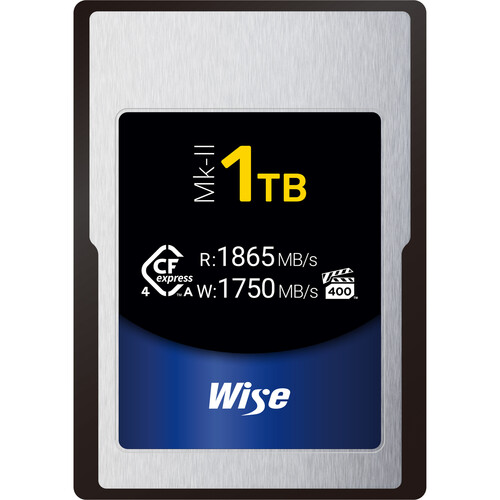 Best image for Wise 1TB CFexpress 4.0 Type A Mark-II Memory Card