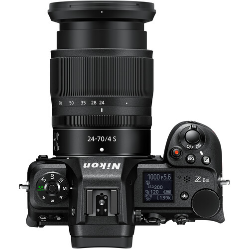 1023186_B.jpg - Nikon Z6 III Mirrorless Camera with 24-70mm f/4 S Lens - Image 2