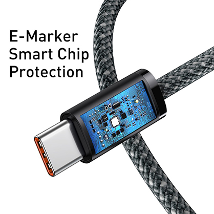 1023206_A.jpg - Baseus Dynamic Fast Charging Data Cable Type-C to Type-C 100W 2m Grey - Image 1