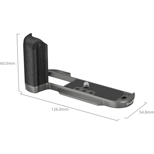 1023236_D.jpg - SmallRig Silicone L-Shape Grip for FUJIFILM X-T50 (Charcoal Silver) 4712 - Image 4