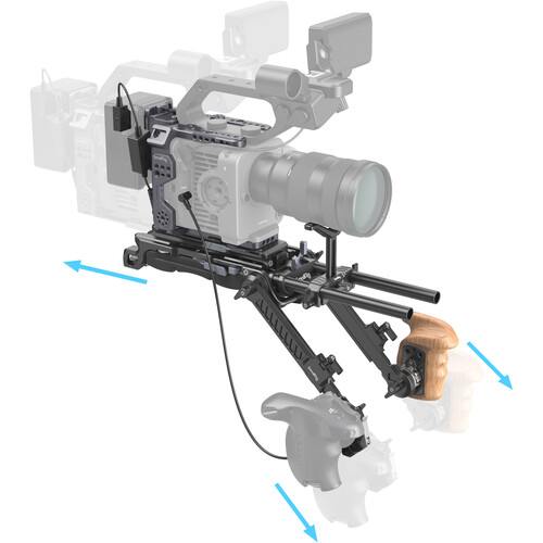 1023246_D.jpg - SmallRig Shoulder Rig Kit for Sony FX6 4125 - Image 4