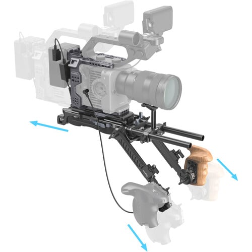 1023246_D.jpg - SmallRig Shoulder Rig Kit for Sony FX6 4125 - Image 4