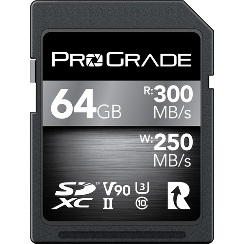 Best image for ProGrade 64GB UHS-II SDXC V90 Memory Card