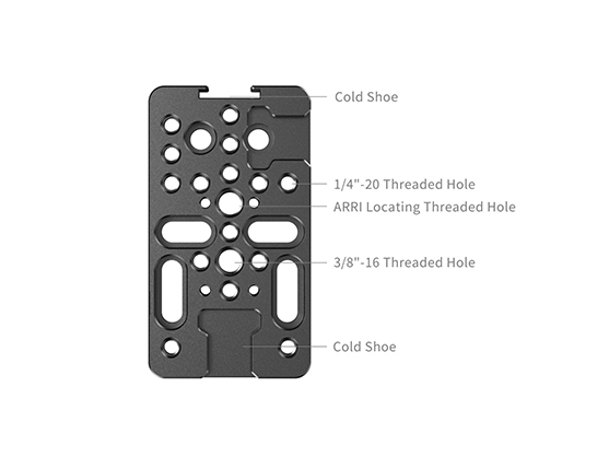 1023646_A.jpg - SmallRig Multifunctional Cheese Mount Plate 4887 - Image 1
